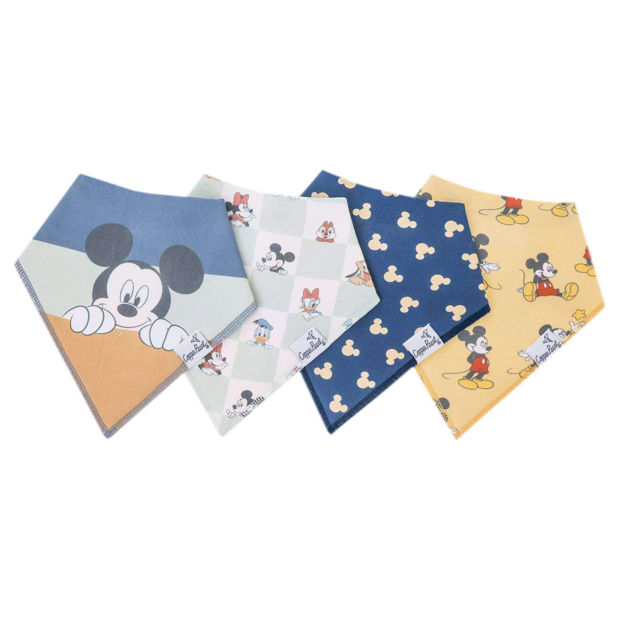 Baby Bandana Bibs - Mickey Mouse and Friends