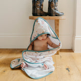 Premium Baby Knit Hooded Towel - Cheyenne