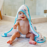Premium Baby Knit Hooded Towel - Monsters, Inc. Friends