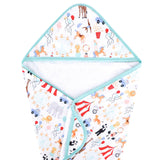 Premium Baby Knit Hooded Towel - Bailey