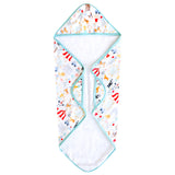 Premium Baby Knit Hooded Towel - Bailey