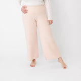 Women's Luxe Wide Leg Sweater Pant - Ballerina