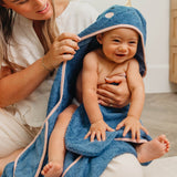 Character Bamboo Hooded Towel - Nori