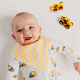 4 Pack Baby Bandana Bibs - Dozer