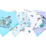 4 Pack Baby Bandana Bibs - Monsters, Inc. Medley