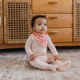 Baby Bandana Bibs - Elmo Heart Candies