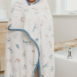Premium Big Kid Hooded Towel - Arctic Wonder