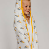 Premium Big Kid Hooded Towel - Dozer