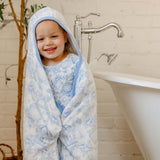 Premium Big Kid Hooded Towel - Vintage Carnival