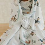 Premium Big Kid Hooded Towel - Boone