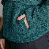Women's Breastfeeding Fleece - Mosswood