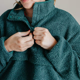 Women's Breastfeeding Fleece - Mosswood
