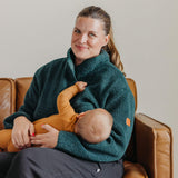 Women's Breastfeeding Fleece - Mosswood