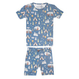 2pc Short Sleeve Pajama Set - Bridger