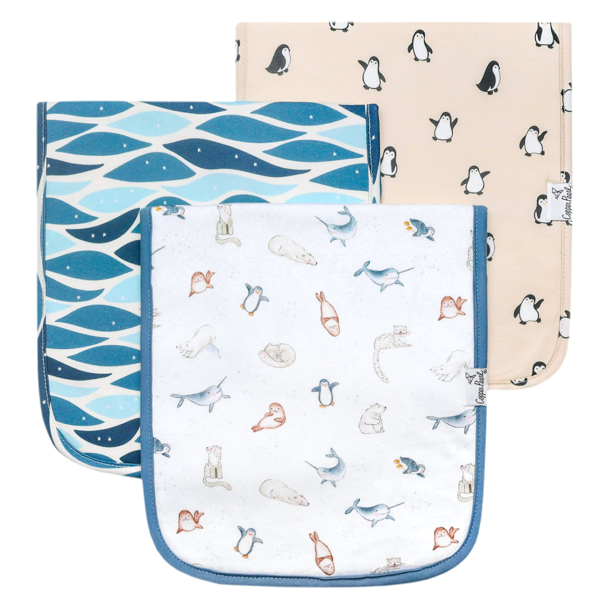 Burp Cloth Set Arctic Wonder