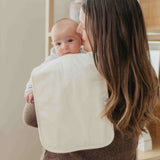 3 Pack Premium Burp Cloths - Cru