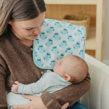 Premium Burp Cloths - Elmo Heart Candies