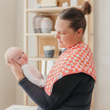 Premium Burp Cloths - Elmo Heart Candies