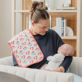 Premium Burp Cloths - Elmo Heart Candies