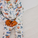 Zip-Up Footie Pajama - Diesel