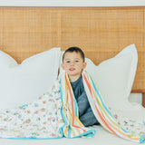 Three-Layer Jumbo Quilt - CoComelon Friends