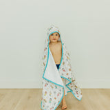 Premium Big Kid Hooded Towel - CoComelon Friends