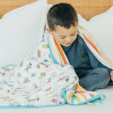 Three-Layer Jumbo Quilt - CoComelon Friends