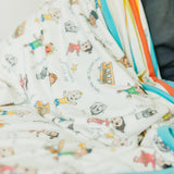 Three-Layer Jumbo Quilt - CoComelon Friends