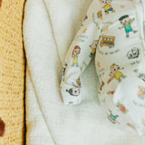 Zip-Up Footie Pajama - CoComelon Friends