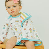 Three-Layer Security Blanket Set - CoComelon Friends