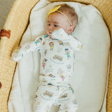 Footed Baby Pants - CoComelon Friends