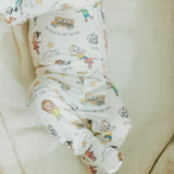 Footed Baby Pants - CoComelon Friends
