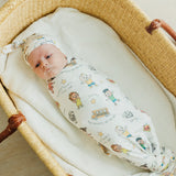 Knit Swaddle Blanket - CoComelon Friends