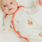 Newborn Knotted Gown - CoComelon