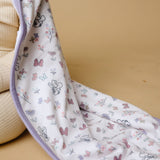 Premium Baby Knit Hooded Towel - Minnie Mouse's Bowquet