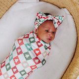 Knit Swaddle Blanket - Fraser