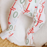 Zip-Up Footie Pajama - Jolly
