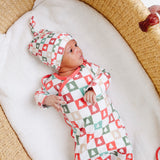Newborn Knotted Gown - Fraser