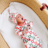 Newborn Knotted Gown - Fraser