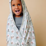 Premium Big Kid Hooded Towel - Mickey Mouse and Friends