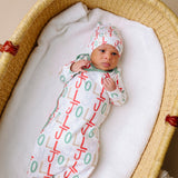 Newborn Knotted Gown - Jolly