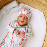 Newborn Knotted Gown - Jolly