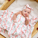 Knit Swaddle Blanket - Jolly
