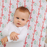 Premium Knit Fitted Crib Sheet - Jolly