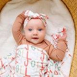 Knit Swaddle Blanket - Jolly