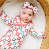 Knit Headband Bow - Fraser
