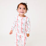 2pc Long Sleeve Pajama Set - Jolly