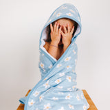 Premium Baby Knit Hooded Towel - Della