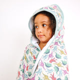 Premium Baby Knit Hooded Towel - Dinosaurs of Jurassic Park