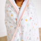 Premium Baby Knit Hooded Towel - Mabel